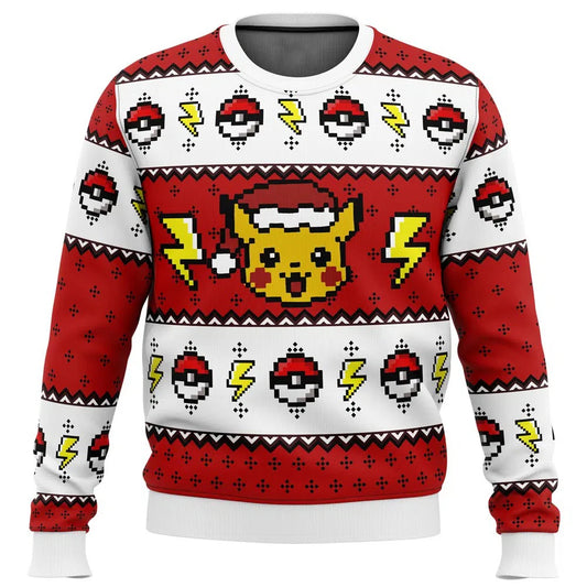 Pokemon Pikachu Christmas Sweatshirt