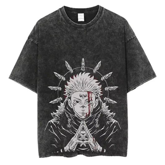 Oversized Vintage Tee Jujutsu Kaisen