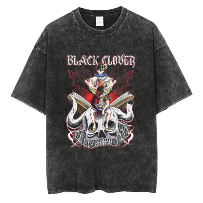 Black Clover Vintage Tee