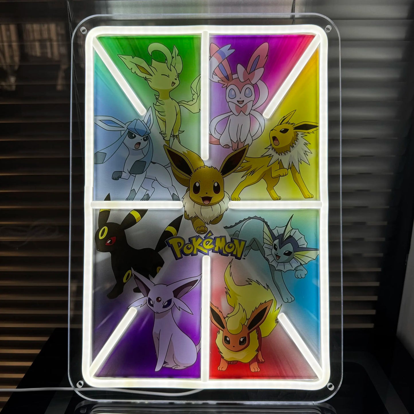 Pokemon Dragon Ball Z Anime Acrylic Neon LED