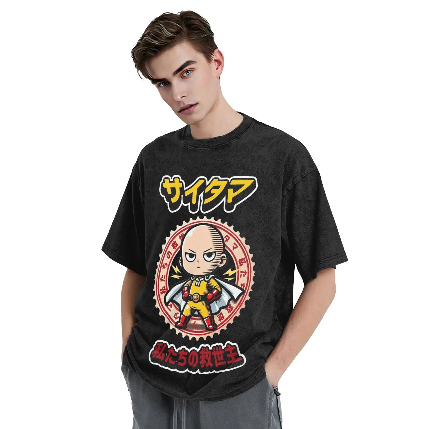 One Punch Man Vintage Tee