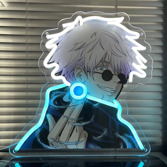 Custom Animes Jujutsu Kaisen Gojo Neon Sign