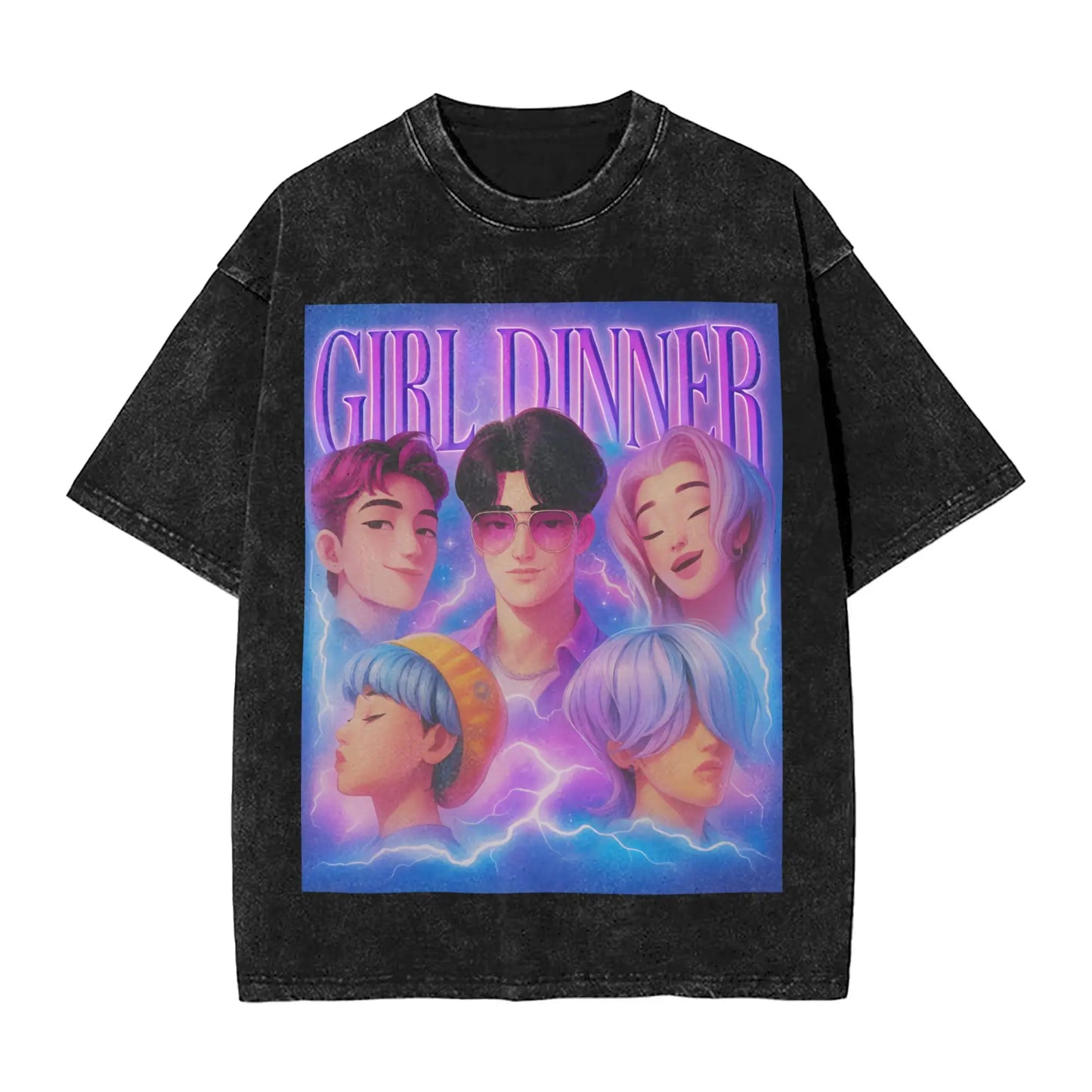 Kpop Demon Hunters Vintage Tee
