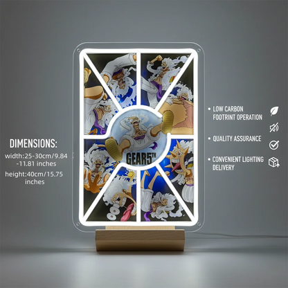 One Piece-Pokemon Anime Acrylic Neon LED