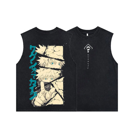 Gojo Satoru Vintage Tank Top