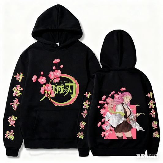 Anime Demon Slayer Kanroji Mitsuri Hoodie