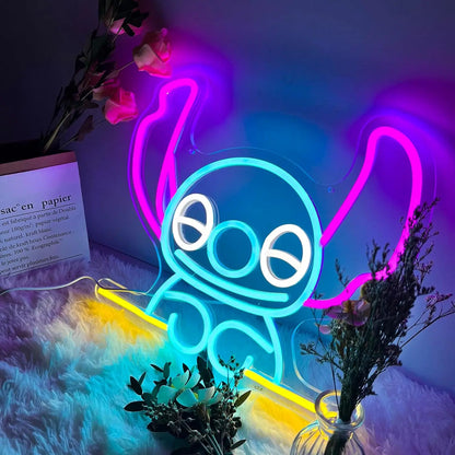 LED Light Neon Stitch