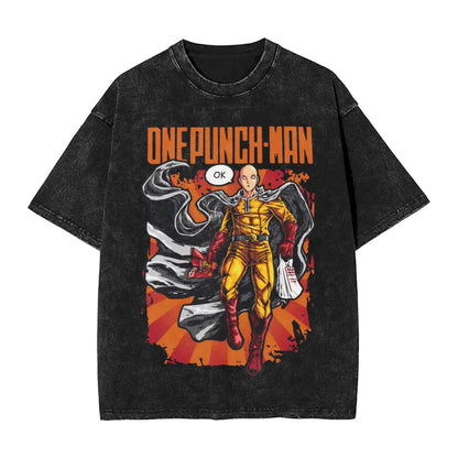 One Punch Man Vintage Tee