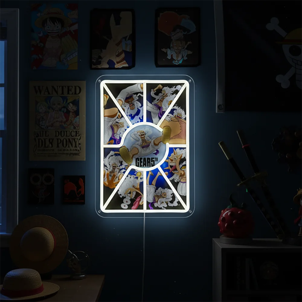 One Piece-Pokemon Anime Acrylic Neon LED