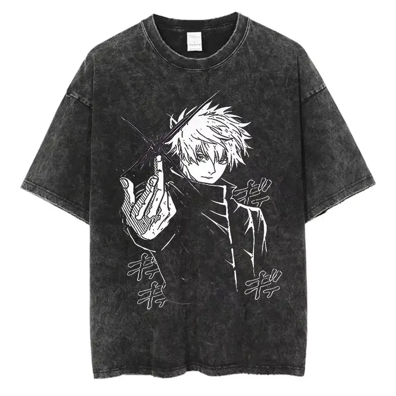 Oversized Vintage Tee Jujutsu Kaisen