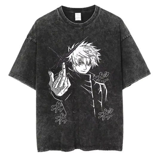 Oversized Vintage Tee Jujutsu Kaisen