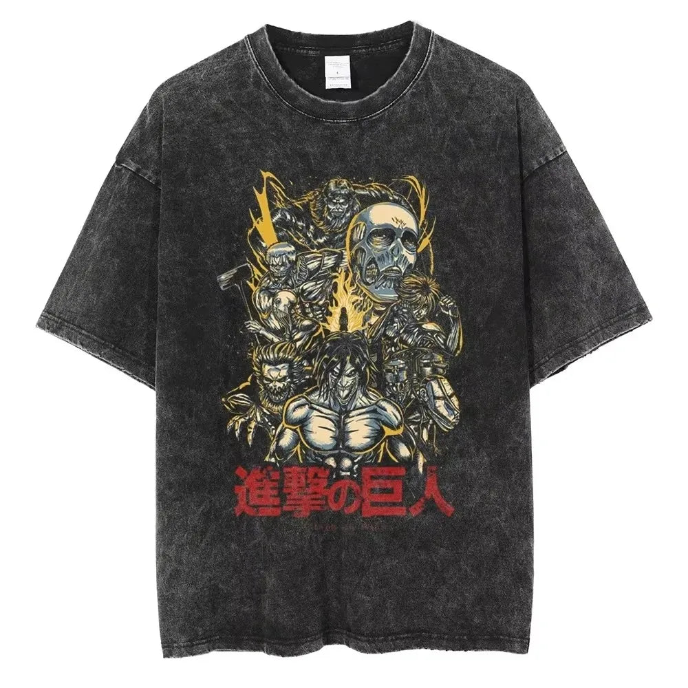 AOT Levi Ackerman Vintage Tee