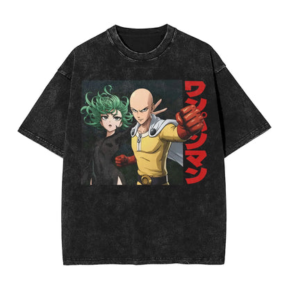 One Punch Man Vintage Tee