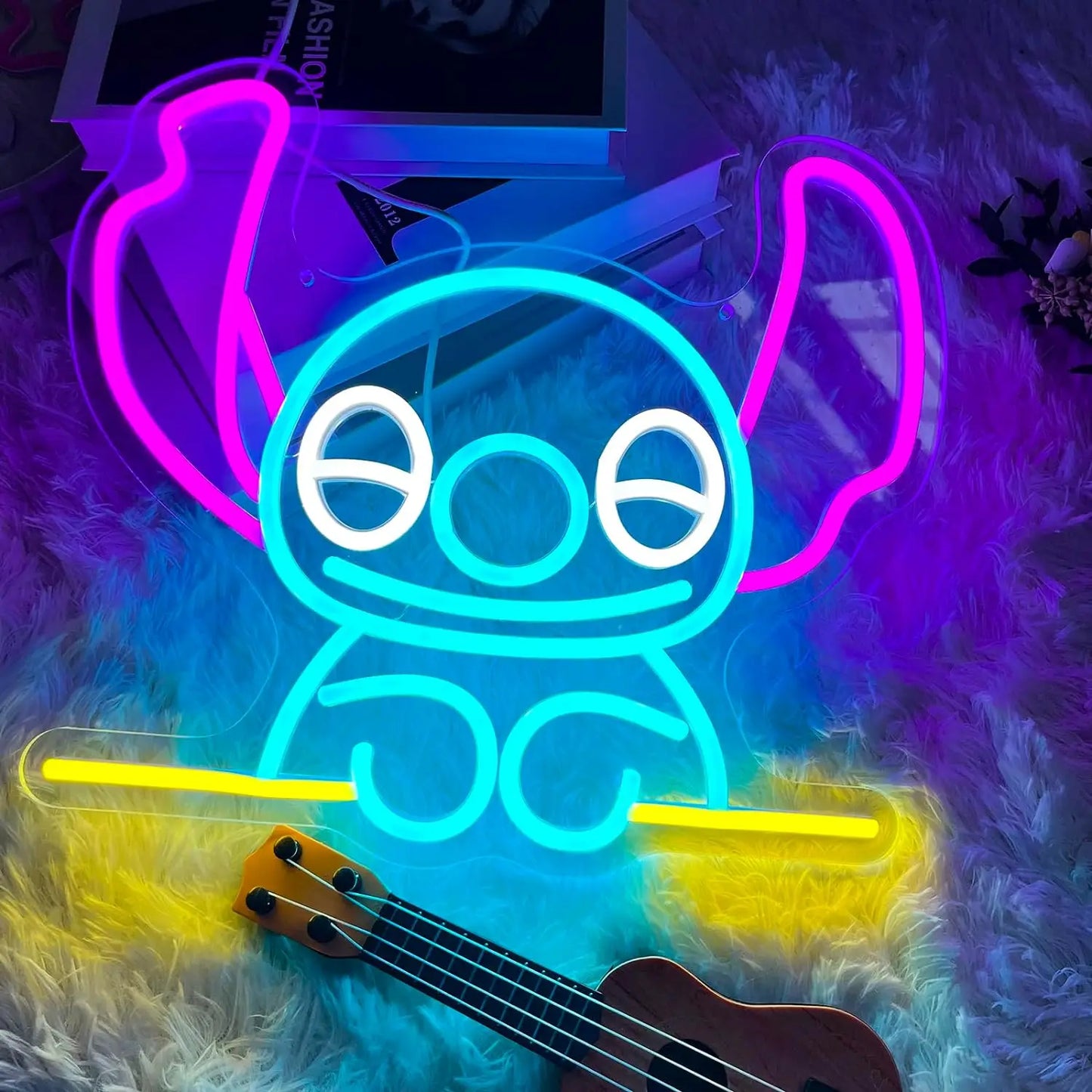 LED Light Neon Stitch