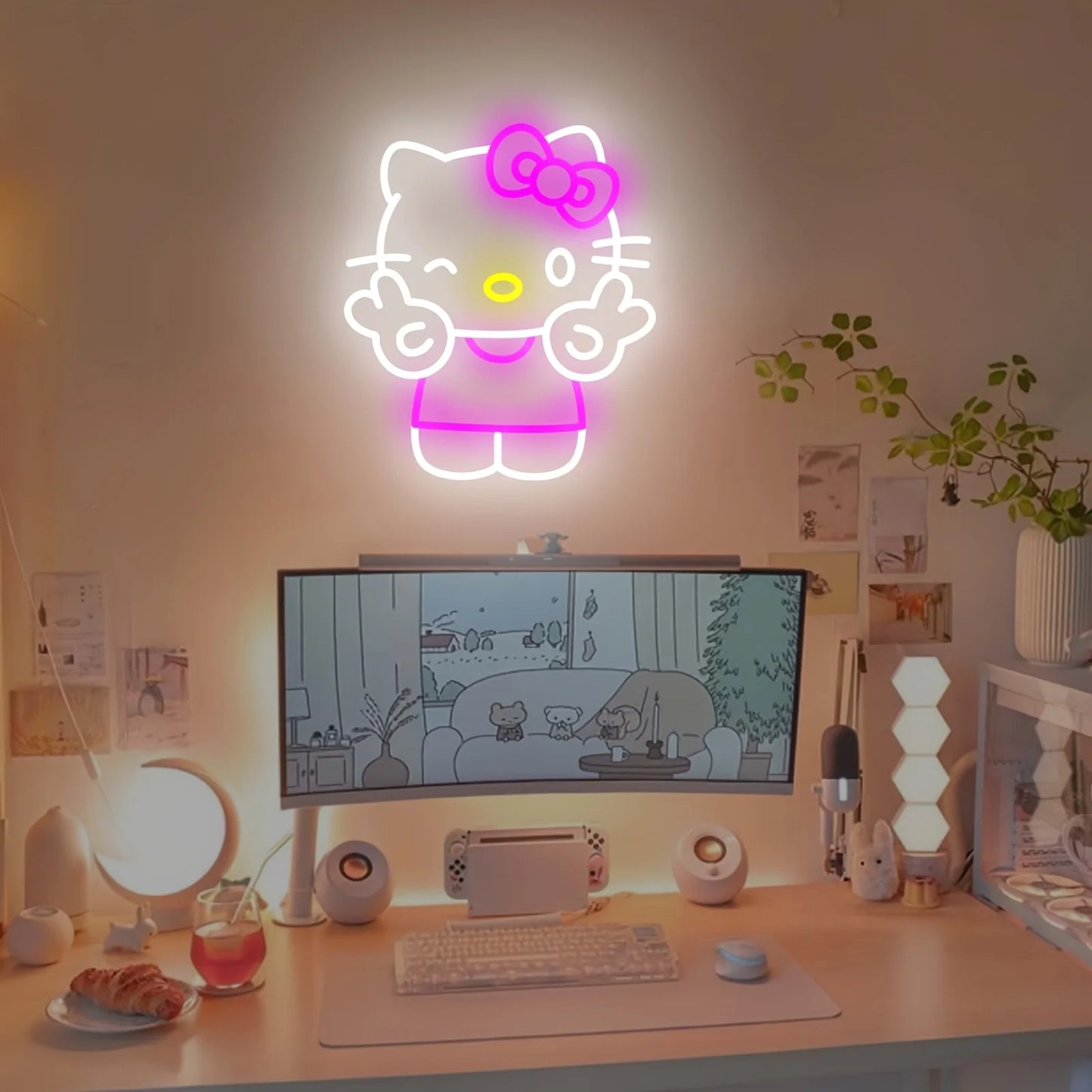 Hello Kitty Neon Sign LED
