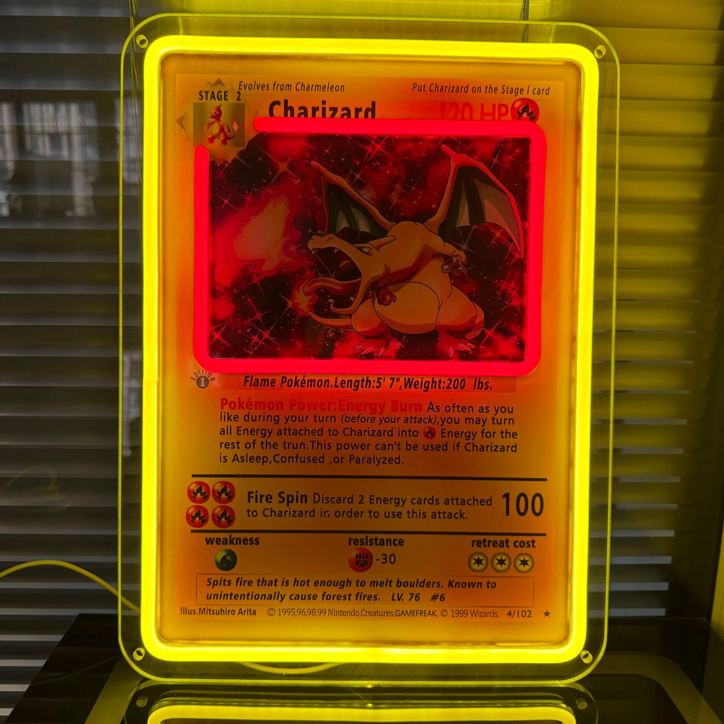 One Piece-Pokemon Anime Acrylic Neon LED