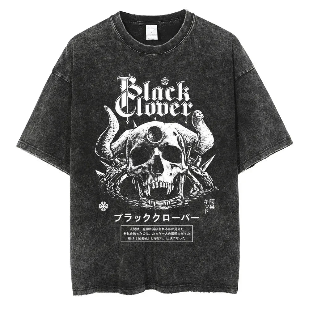 Black Clover Vintage Tee