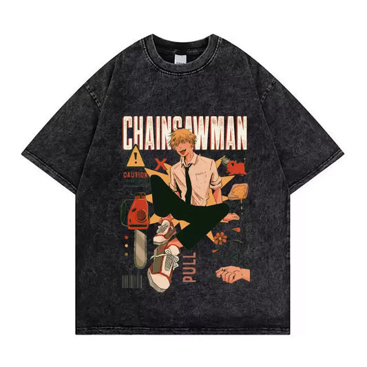 Chainsaw Man Denji Vintage Tee