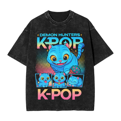 Kpop Demon Hunters Vintage Tee