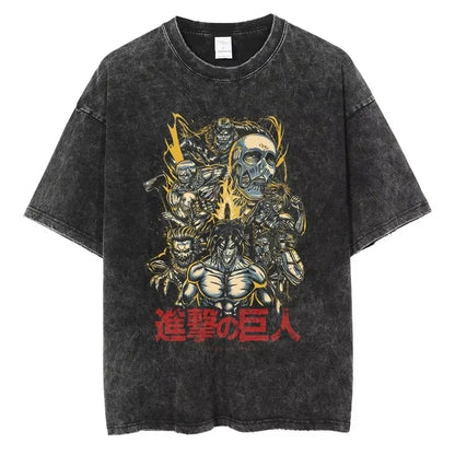 AOT Levi Ackerman Vintage Tee