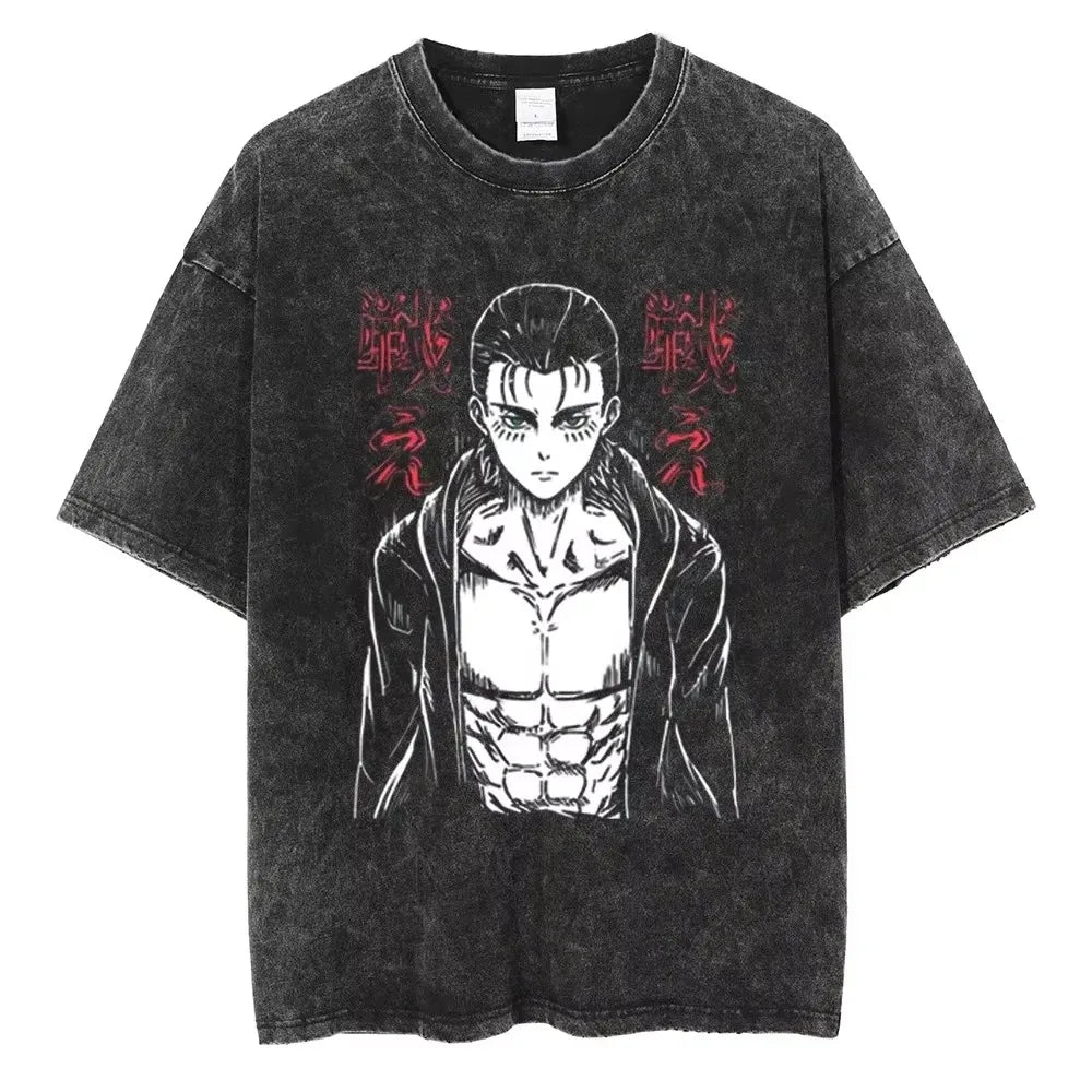 AOT Levi Ackerman Vintage Tee
