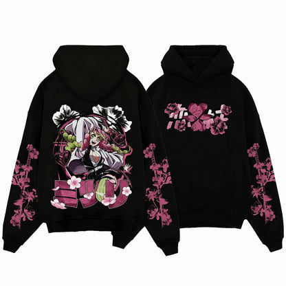 Anime Demon Slayer Kanroji Mitsuri Hoodie
