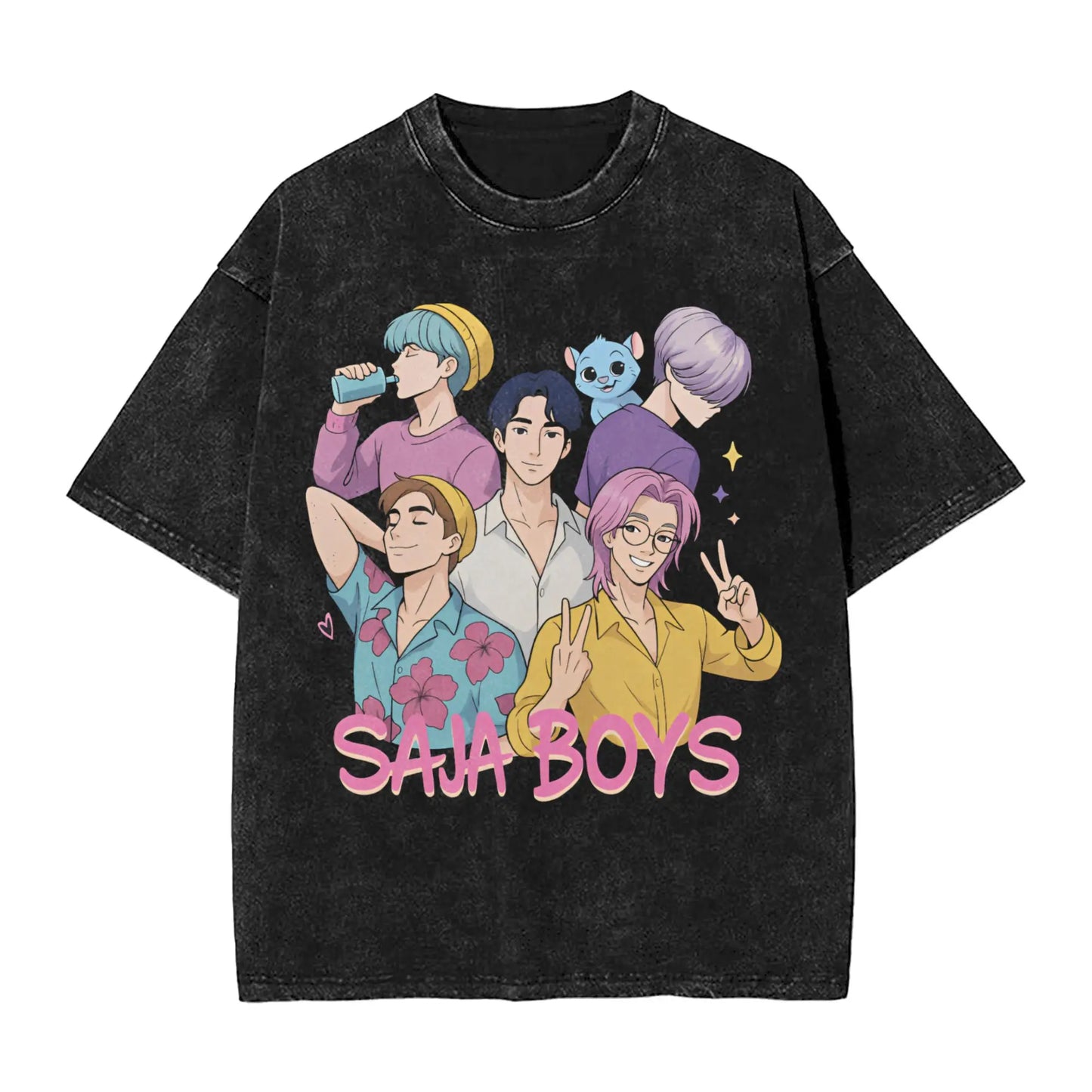 Kpop Demon Hunters Vintage Tee