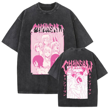Chainsaw Man Vintage Tee