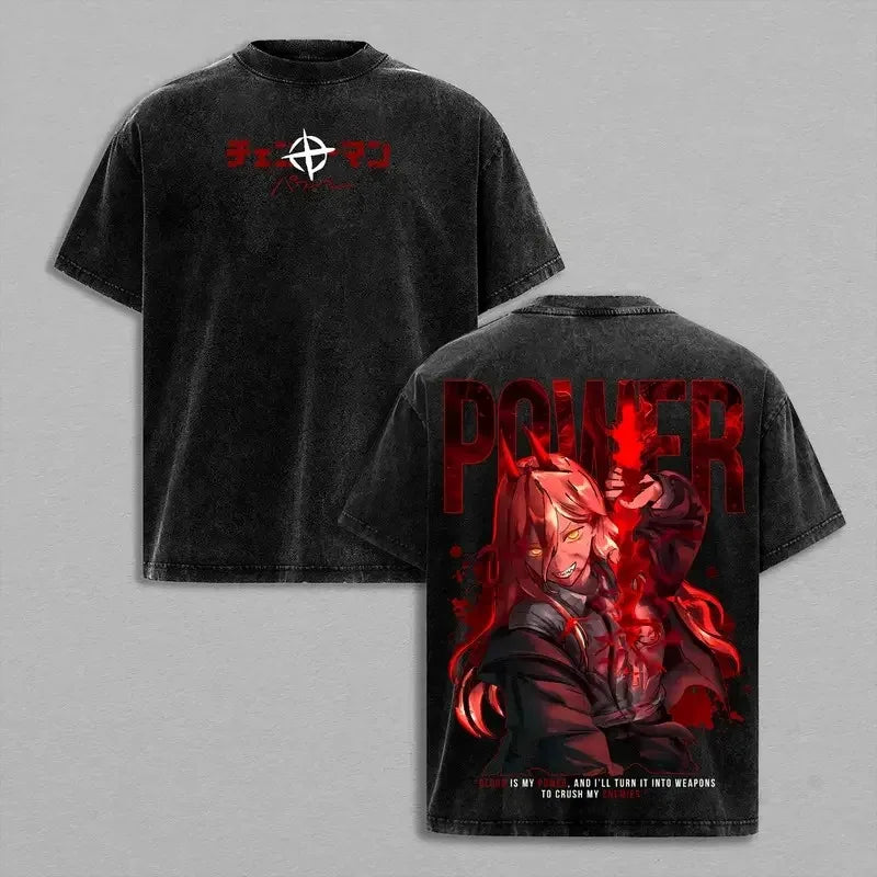 Chainsaw Man Vintage Tee