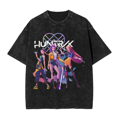 Saja Boys Demon Kpop Demon Hunters Vintage Tee