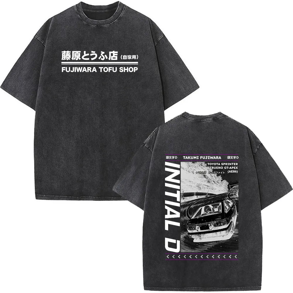 Initial D Drift Vintage Tee