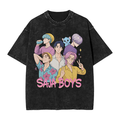 Kpop Demon Hunters Vintage Tee