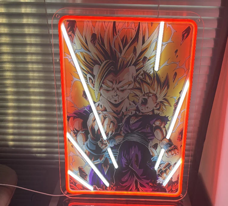 One Piece-Pokemon Anime Acrylic Neon LED