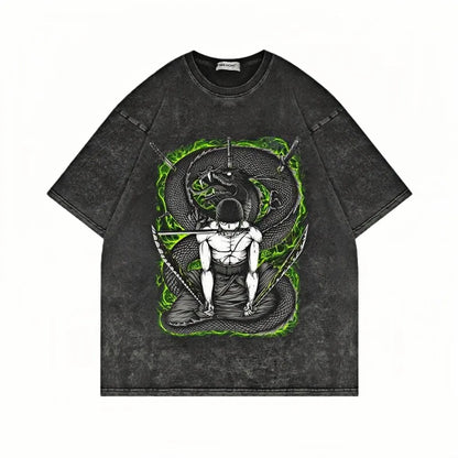 VINTAGE Piece Zoro Tee