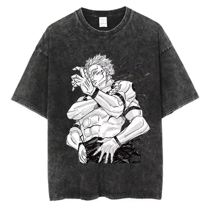 Oversized Vintage Tee Jujutsu Kaisen