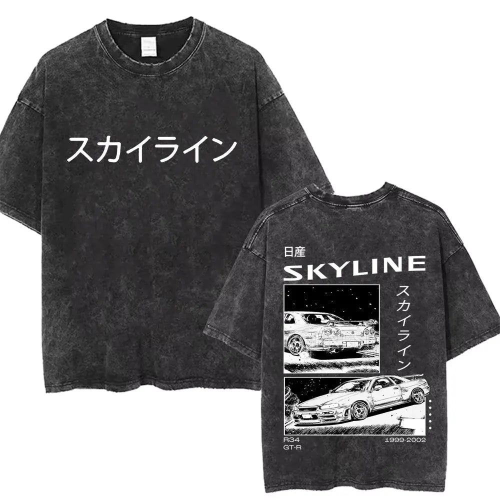 Initial D Drift Vintage Tee