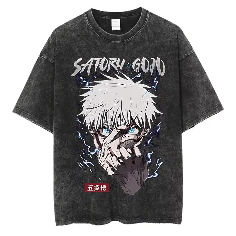 Oversized Vintage Tee Jujutsu Kaisen