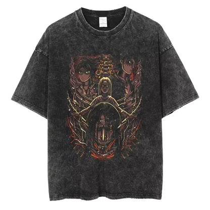 AOT Levi Ackerman Vintage Tee