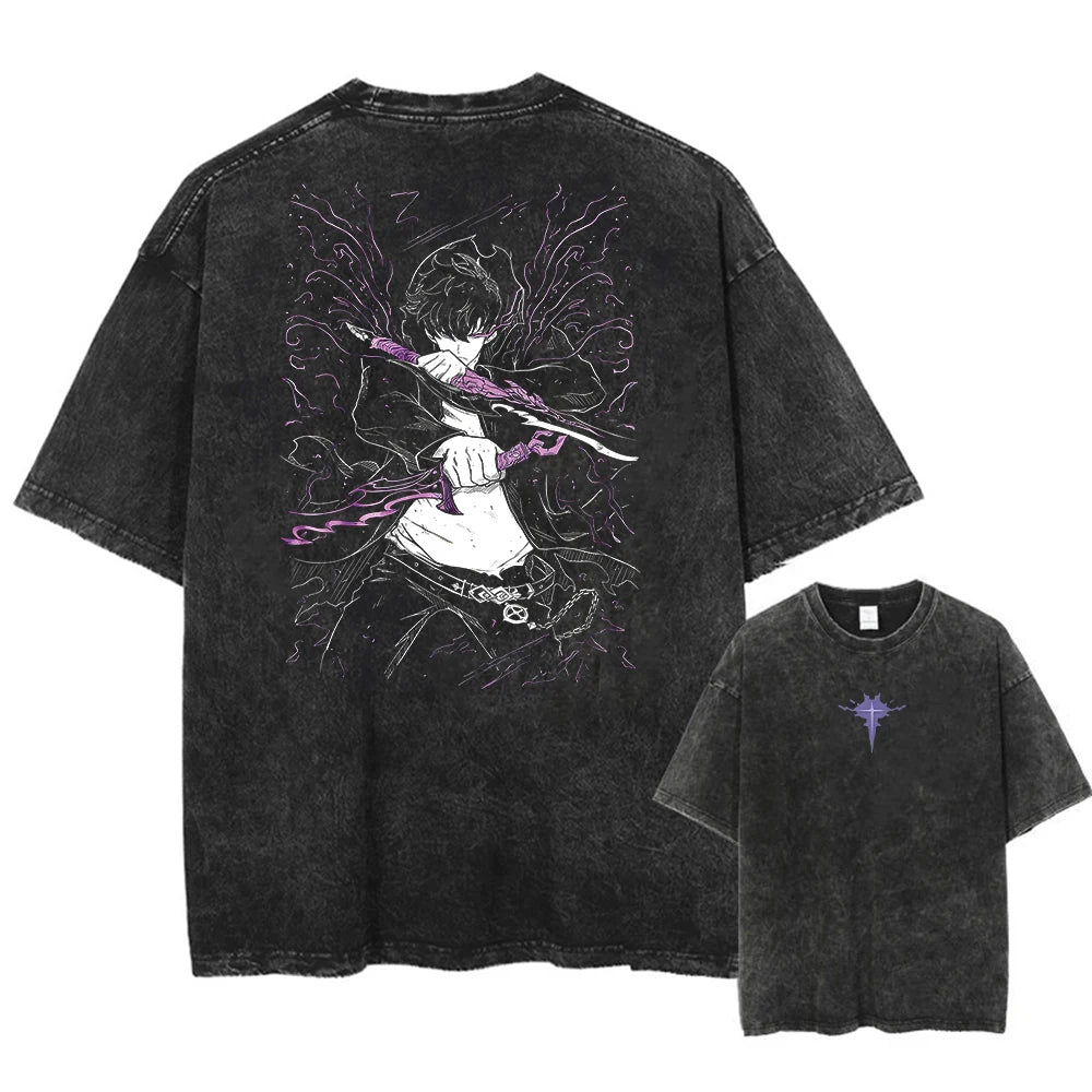 Solo Leveling Vintage Tee