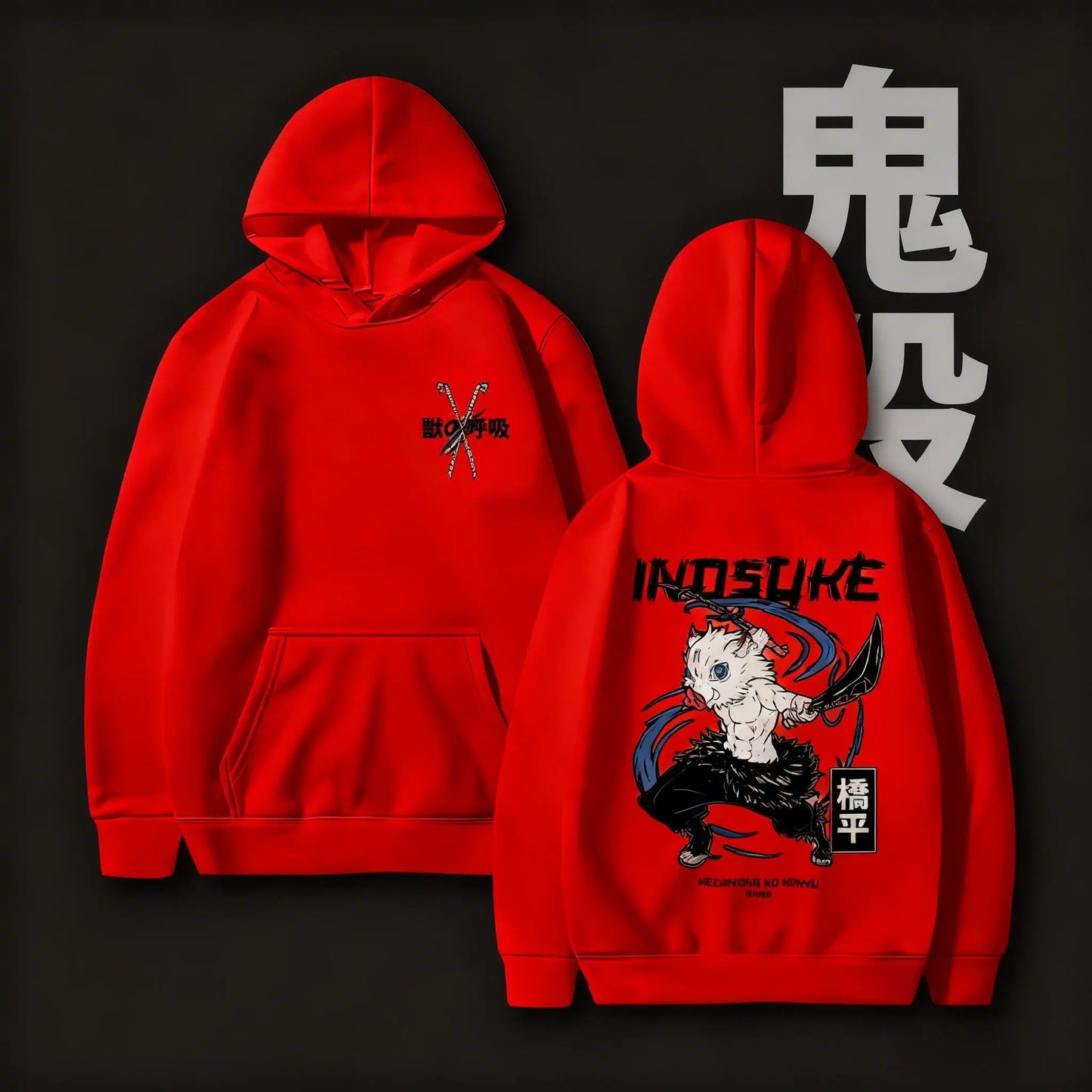Demon Slayer Inosuke Hoodie