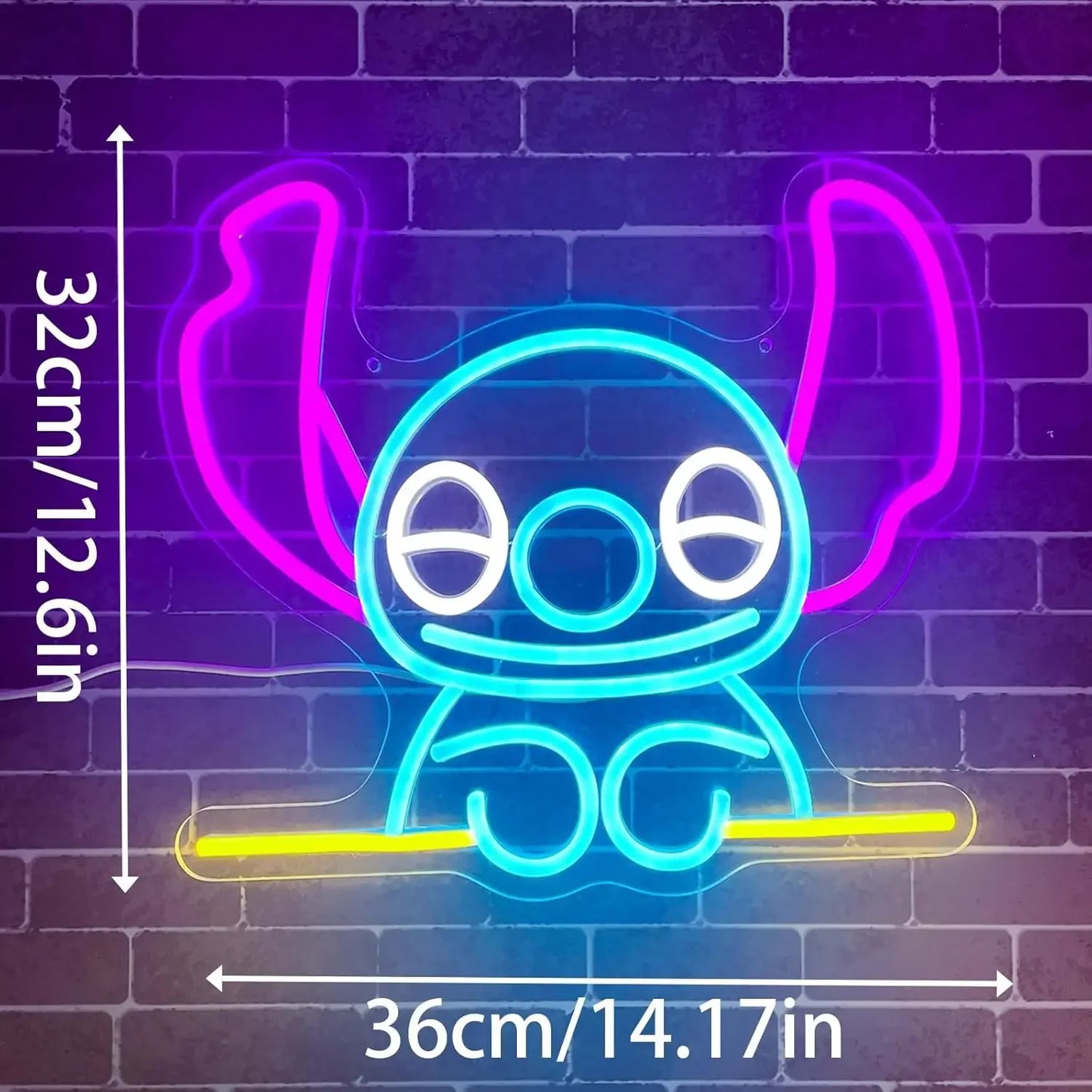 LED Light Neon Stitch