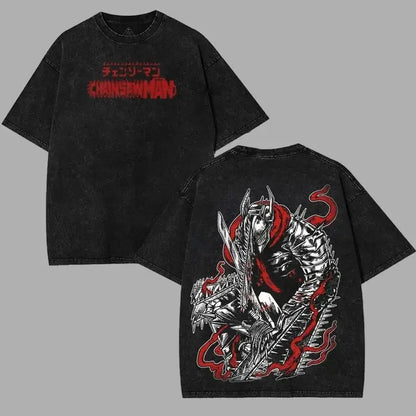 Chainsaw Man Vintage Tee