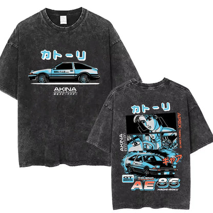 Initial D Drift Vintage Tee