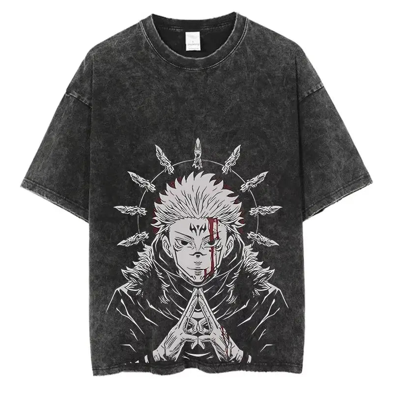 Oversized Vintage Tee Jujutsu Kaisen
