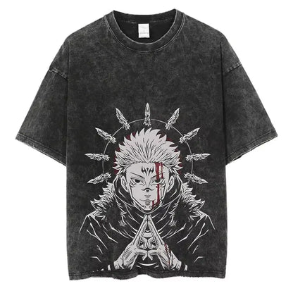 Oversized Vintage Tee Jujutsu Kaisen