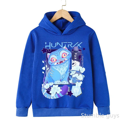 Kpop Demon Hunters Autumn Winter Kids Hoodie