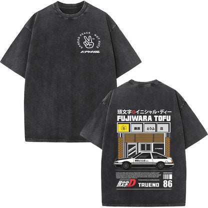 Initial D Drift Vintage Tee