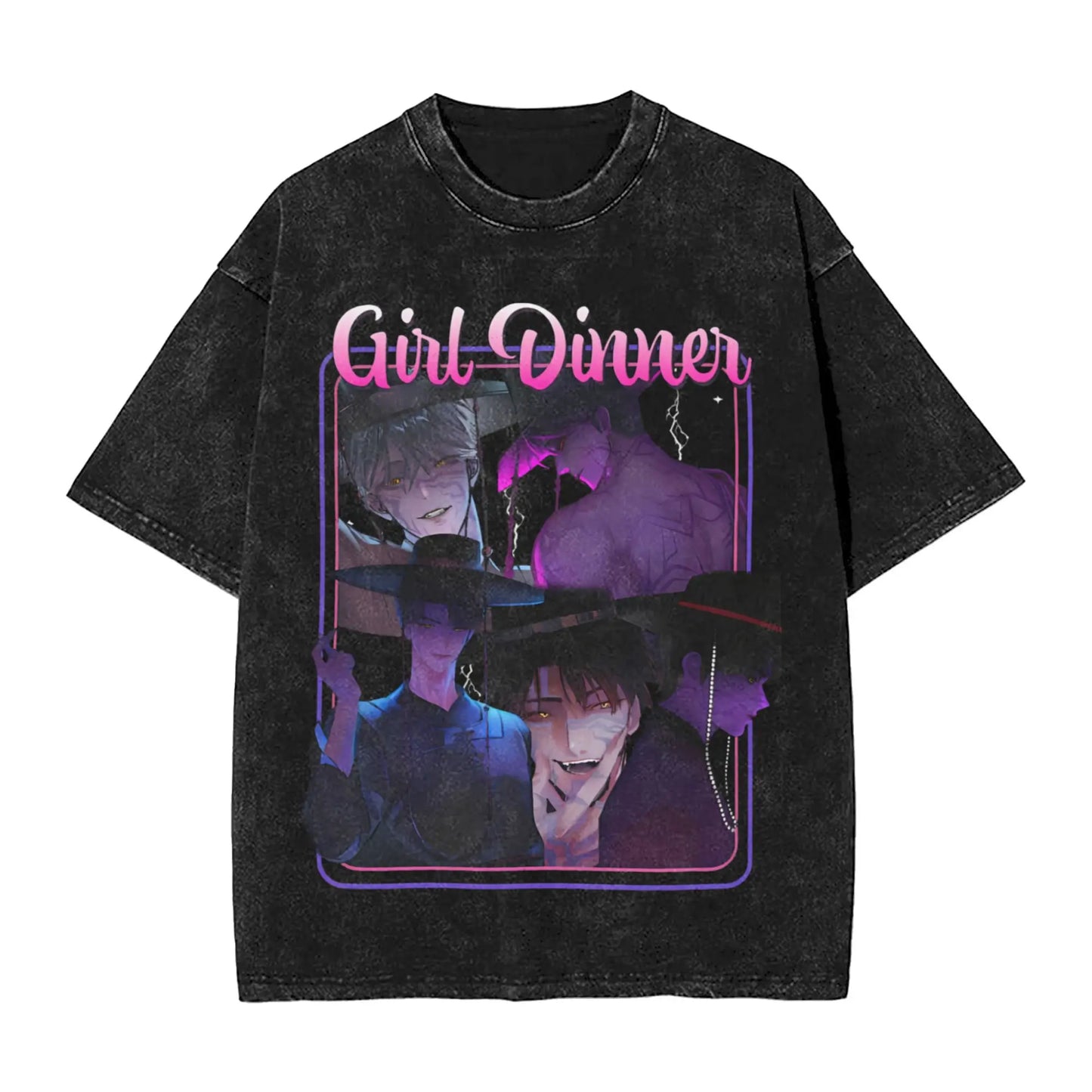 Saja Boys Demon Kpop Demon Hunters Vintage Tee