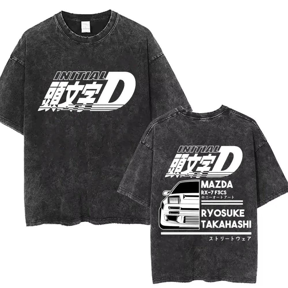 Initial D Drift Vintage Tee