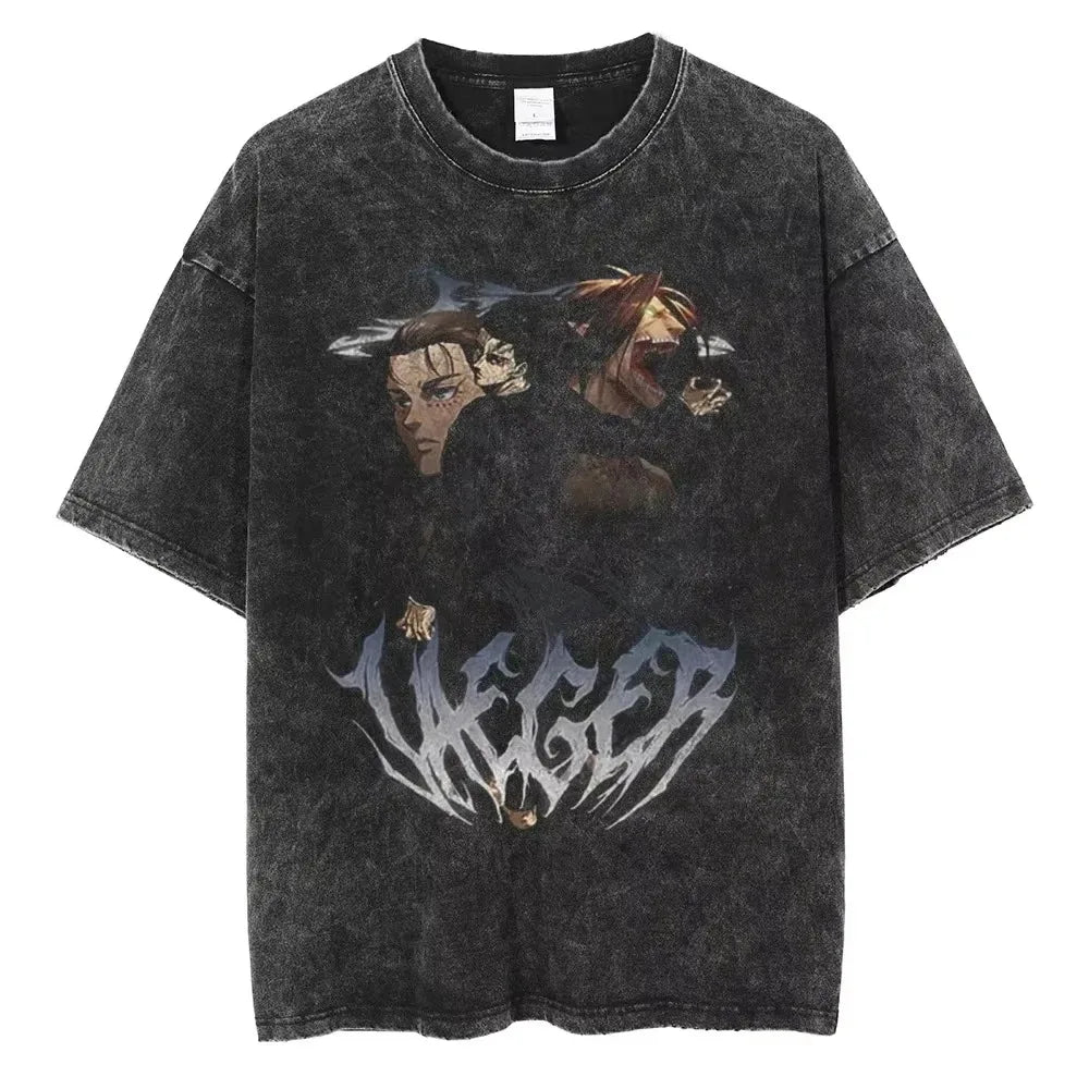 AOT Levi Ackerman Vintage Tee